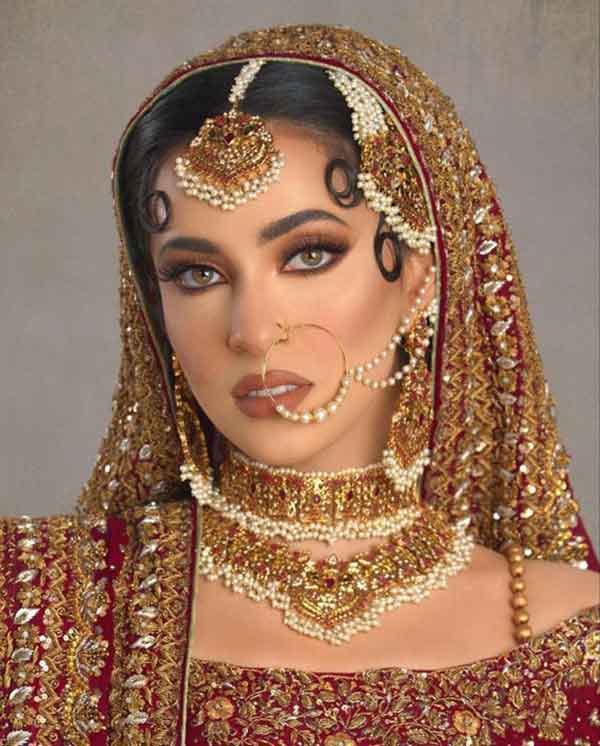 مدل آرایش عروس افغانی و عکس عروس افغانی در ایران و افغانستان