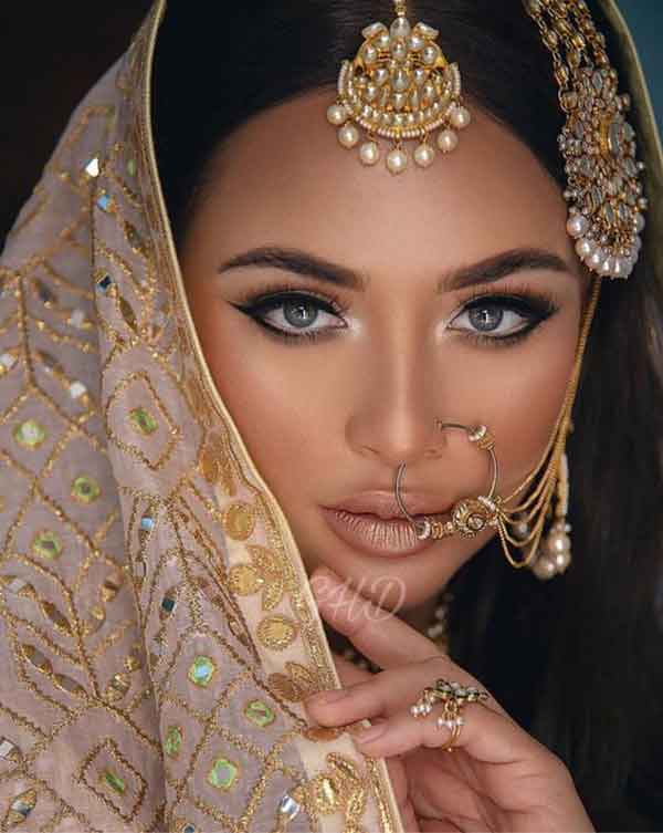 مدل آرایش عروس افغانی و عکس عروس افغانی در ایران و افغانستان