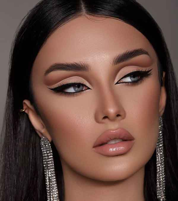 مدل آرایش چشم جدید و لایت دخترانه و زنانه ساده و شیک