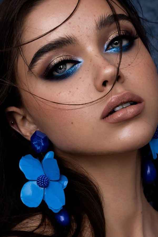 مدل آرایش چشم جدید و لایت دخترانه و زنانه ساده و شیک