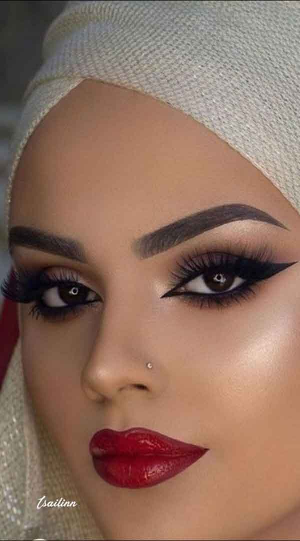 مدل آرایش چشم جدید و لایت دخترانه و زنانه ساده و شیک