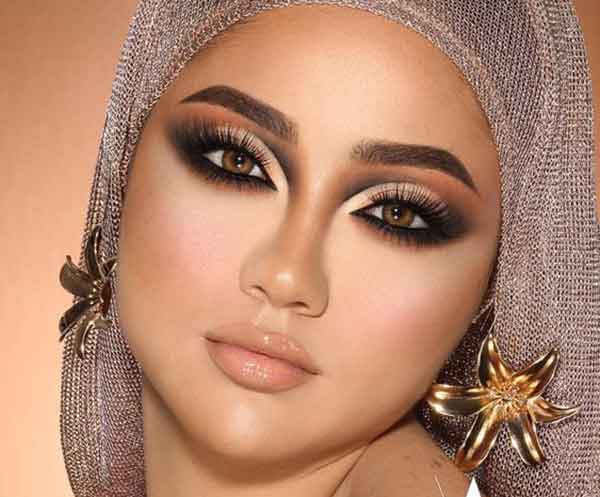 مدل آرایش چشم لایت اروپایی و گوشه تیره جدید دخترانه و زنانه