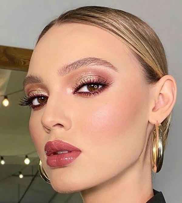 مدل آرایش چشم لایت اروپایی و گوشه تیره جدید دخترانه و زنانه
