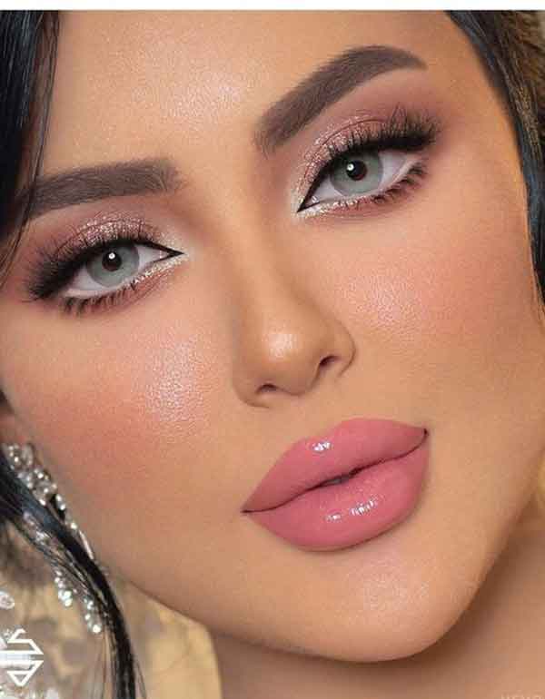 مدل آرایش چشم لایت اروپایی و گوشه تیره جدید دخترانه و زنانه