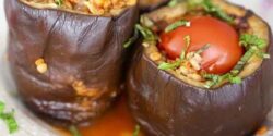 فوت و فن دلمه بادمجان و راز خوشمزگی دلمه بادمجان و چاشنی آن