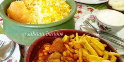 فوت و فن خورش قیمه و رازهای جا انداختن خورشت قیمه نذری و نکات پخت خورش قیمه
