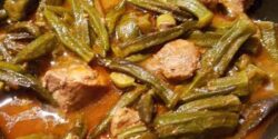 فوت و فن خورشت بامیه و راز خوشمزگی خورشت بامیه خوزستانی
