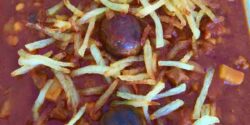 فوت و فن خورشت قیمه و راز لعابدار شدن قیمه و انداختن یخ در قیمه