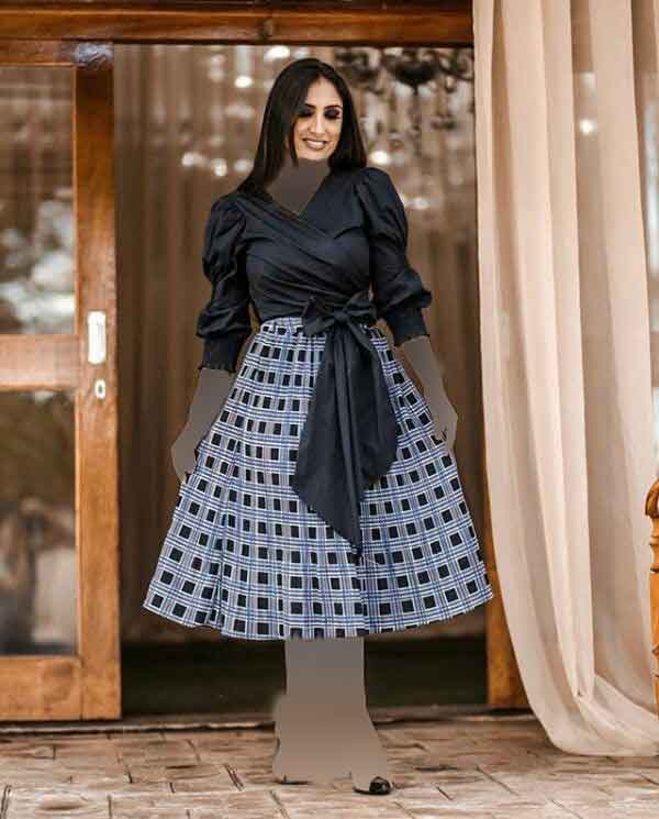 مدل لباس مجلسی کوتاه ساده و شیک 2023