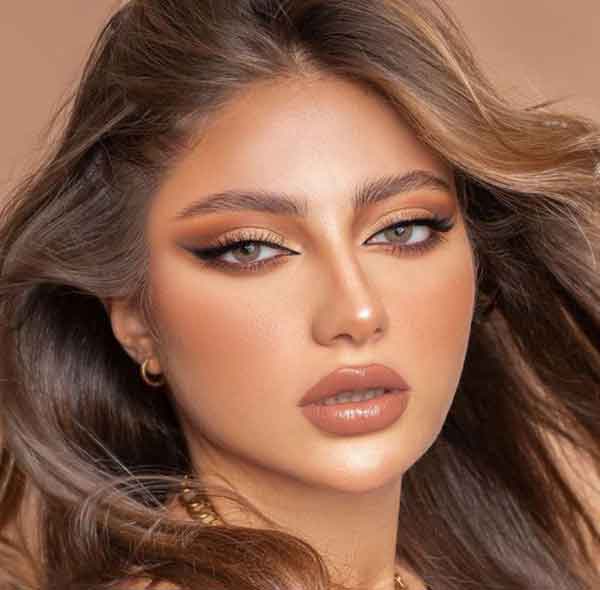 مدل آرایش زنانه و دخترانه و ملایم مجلسی برای عروس و تالار