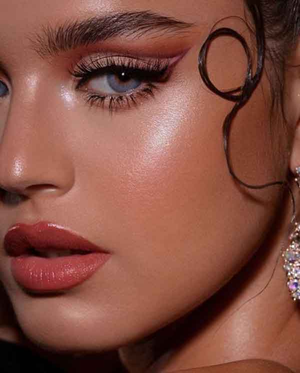 مدل آرایش زنانه و دخترانه و ملایم مجلسی برای عروس و تالار