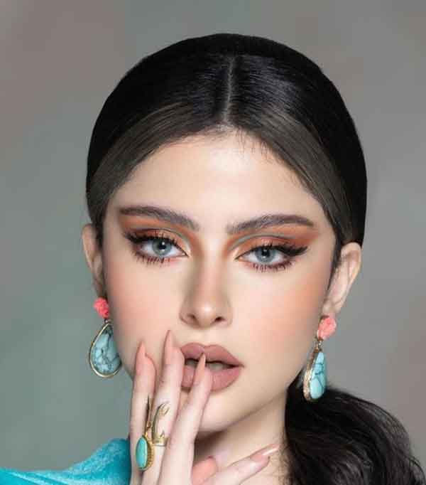 مدل آرایش زنانه و دخترانه و ملایم مجلسی برای عروس و تالار