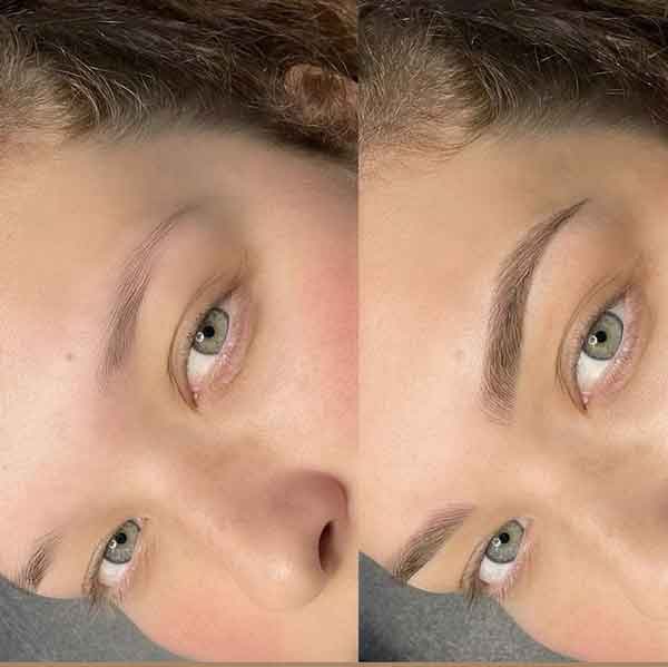 مدل ابرو برای صورت گرد و جدید 1402و شیک 