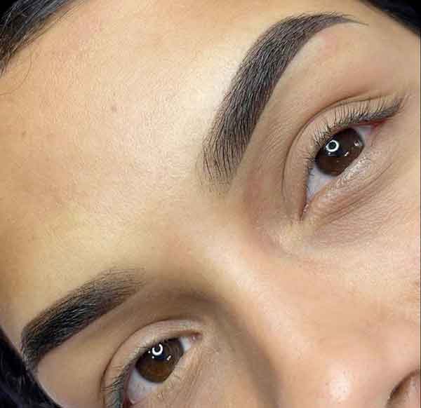 مدل ابرو برای صورت گرد و جدید 1402و شیک 