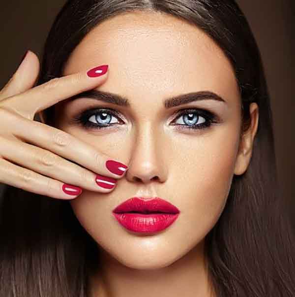 مدل آرایش جدید صورت و ملایم مجلسی و لایت برای عروسی