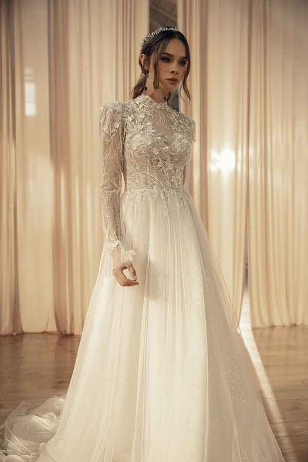 مدل عروس ۱۴۰۲ ترند شده ایده برای میکاپ و لباس