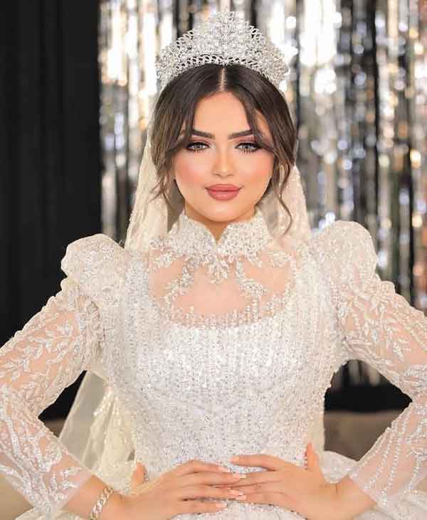 مدل عروس ۱۴۰۲ ترند شده ایده برای میکاپ و لباس