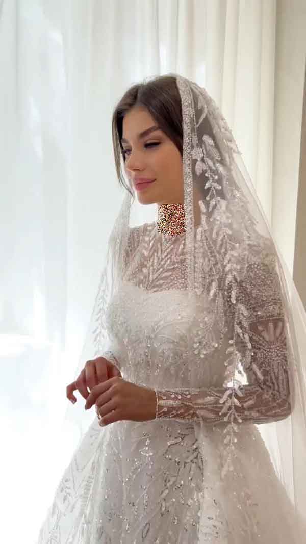 مدل عروس ۱۴۰۲ ترند شده ایده برای میکاپ و لباس