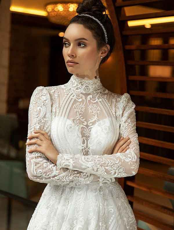 مدل عروس ۱۴۰۲ ترند شده ایده برای میکاپ و لباس