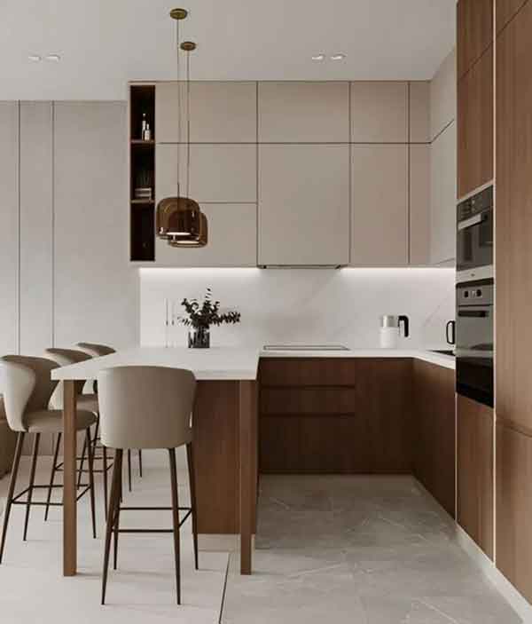 مدل آشپزخانه و جدید ترین ایده هیا طراحی آشپزخانه 2023 جهان
