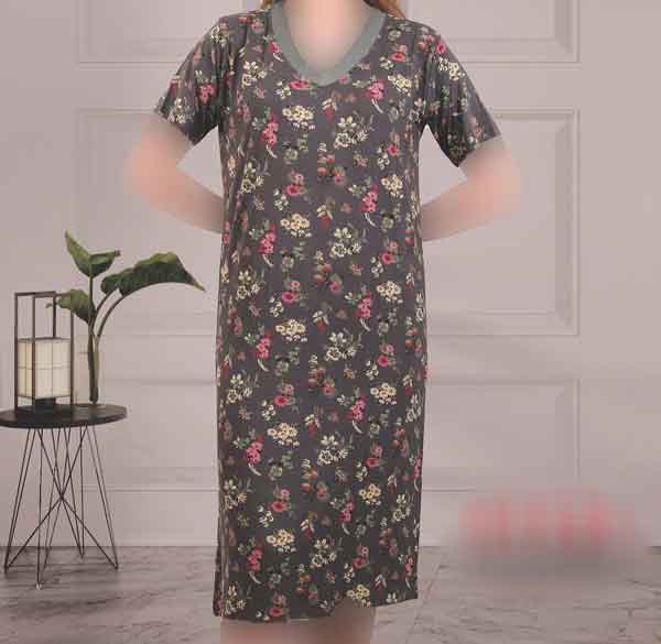 مدل پیراهن زنانه خانگی کوتاه و بلند (تریکو)