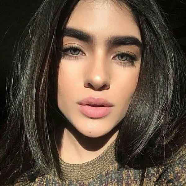مدل ابرو دخترانه جدید مناسب انواع فرم صورت