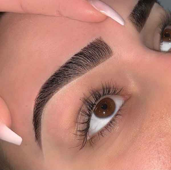 مدل ابرو دخترانه جدید مناسب انواع فرم صورت