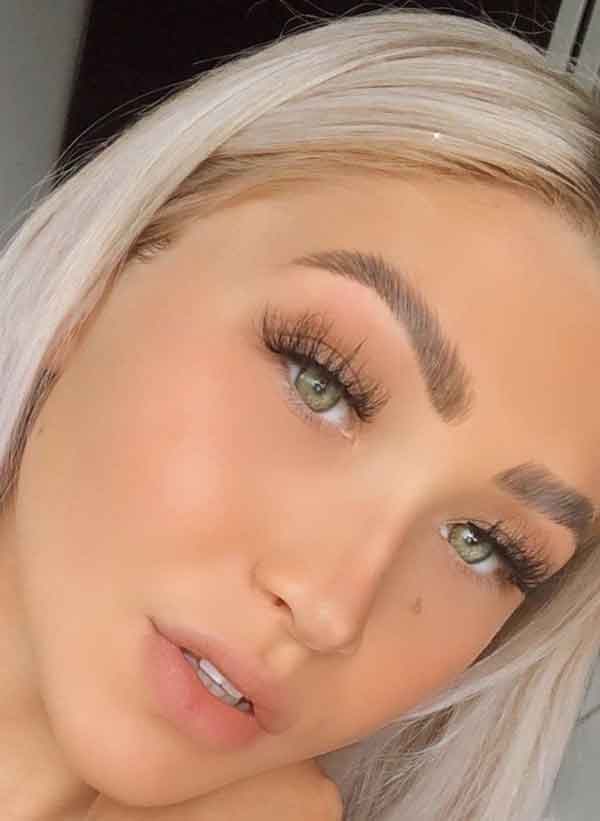 مدل آرایش دخترانه ساده برای عروسی
