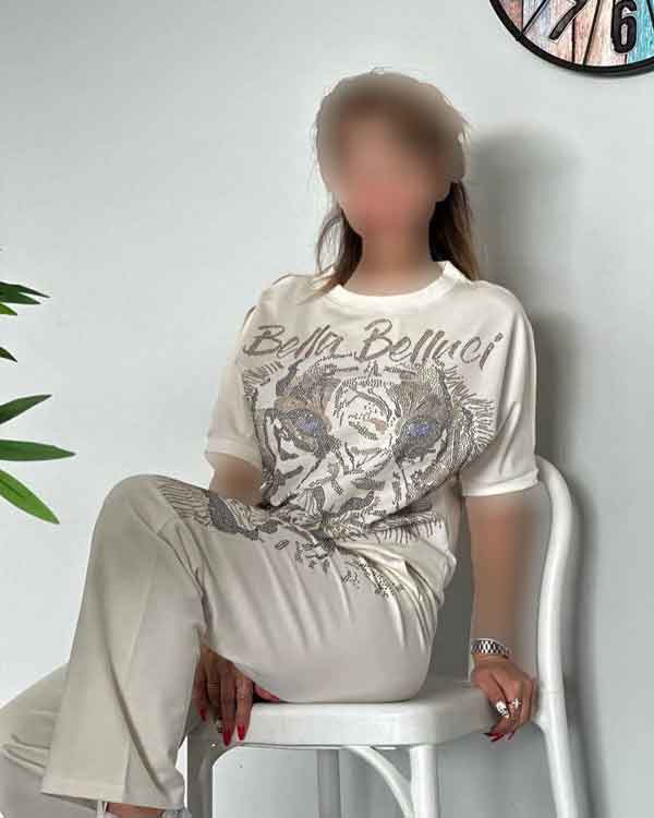 مدل بلوز شلوار دخترانه دوختنی ابروبادی و مجلسی