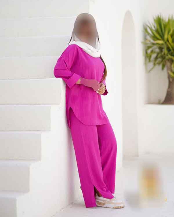 مدل بلوز شلوار دخترانه دوختنی ابروبادی و مجلسی