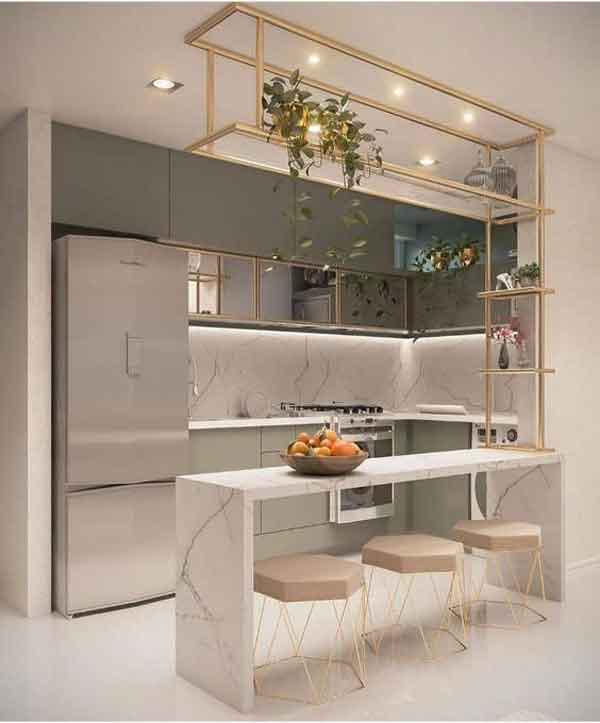 مدل کابینت آشپزخانه جدید و شیک