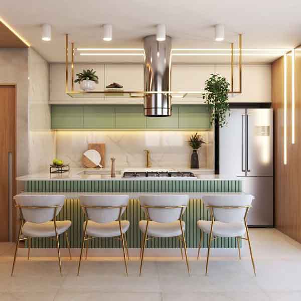 مدل کابینت آشپزخانه جدید و شیک