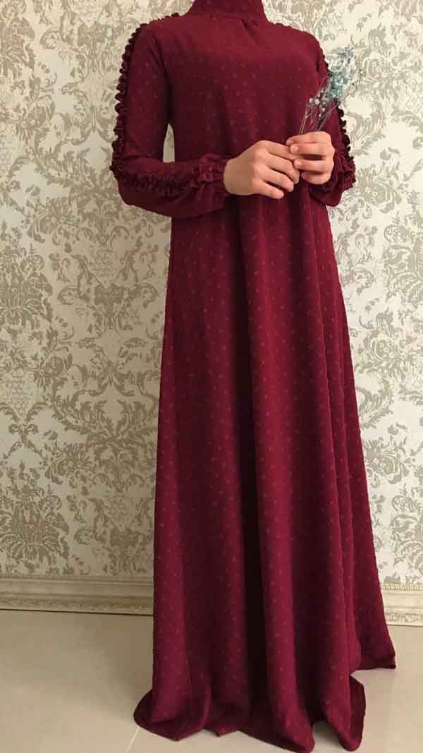 مدل لباس بلند ساده و شیک برای عروسی