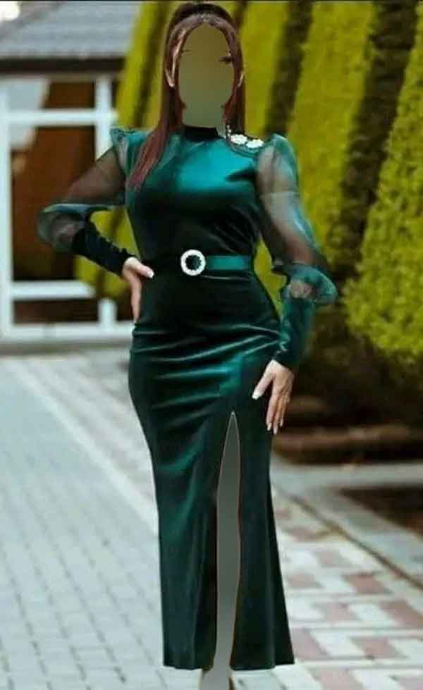 مدل لباس مجلسی مخمل لاکچری پسند