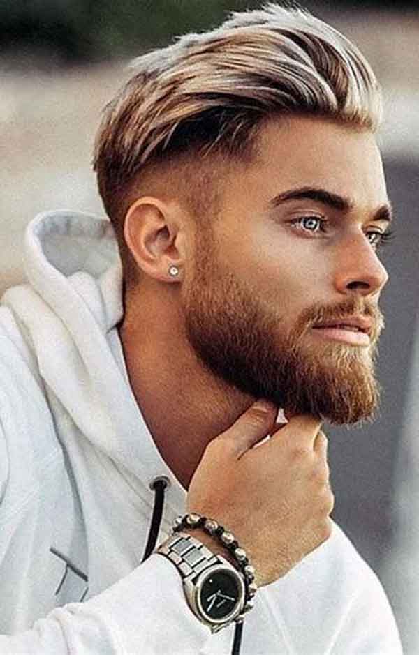 مدل مو بوکسوری کوتاه با ریش برای انواع فرم صورت