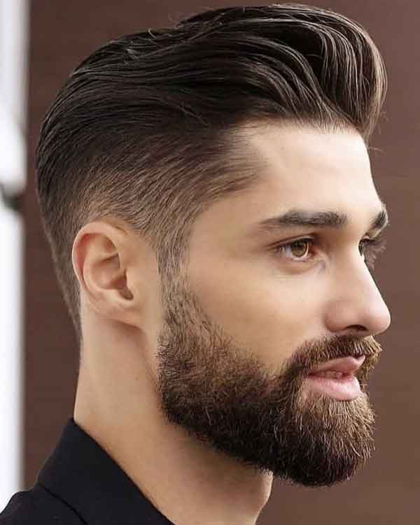 مدل مو بوکسوری کوتاه با ریش برای انواع فرم صورت