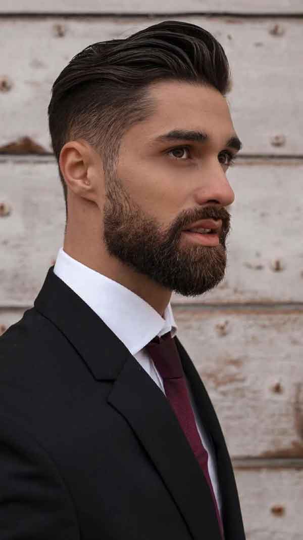 مدل مو بوکسوری کوتاه با ریش برای انواع فرم صورت