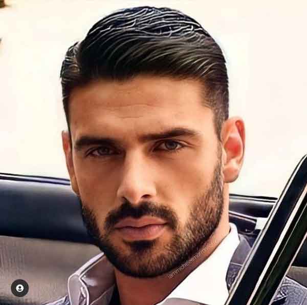 مدل مو بوکسوری کوتاه با ریش برای انواع فرم صورت