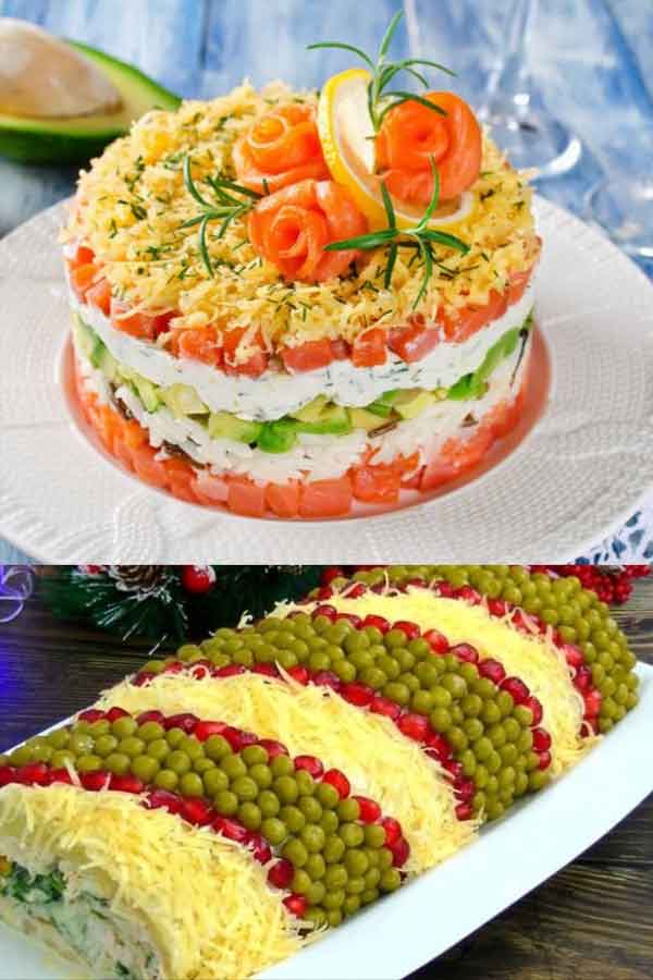 تزیین سالاد الویه جدید برای مدرسه