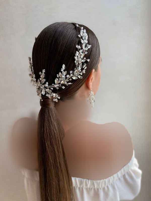 عکس مدل مو دخترانه ساده اما زیبا و جدید (برای عروسی)