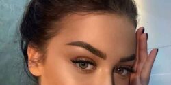 مدل ابرو دخترانه اسپرت قشنگ و جدید (طرح های صاف)