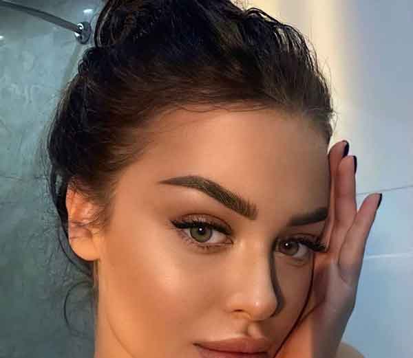 مدل ابرو دخترانه اسپرت قشنگ و جدید (طرح های صاف)