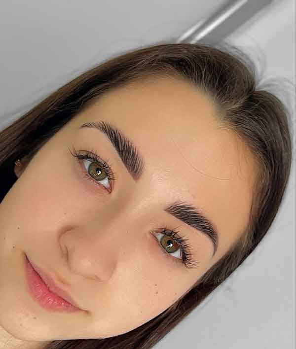 مدل ابرو دخترانه اسپرت قشنگ و جدید (طرح های صاف)