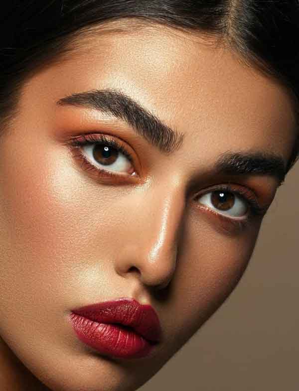 مدل ابرو میکرو برای صورت های گرد و کشیده (میکروبلیدینگ فیبروز)