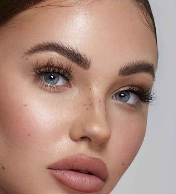 مدل ابرو میکرو برای صورت های گرد و کشیده (میکروبلیدینگ فیبروز)