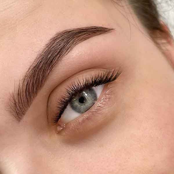 مدل ابرو شیک و جدید دم کوتاه (پهن و باریک)