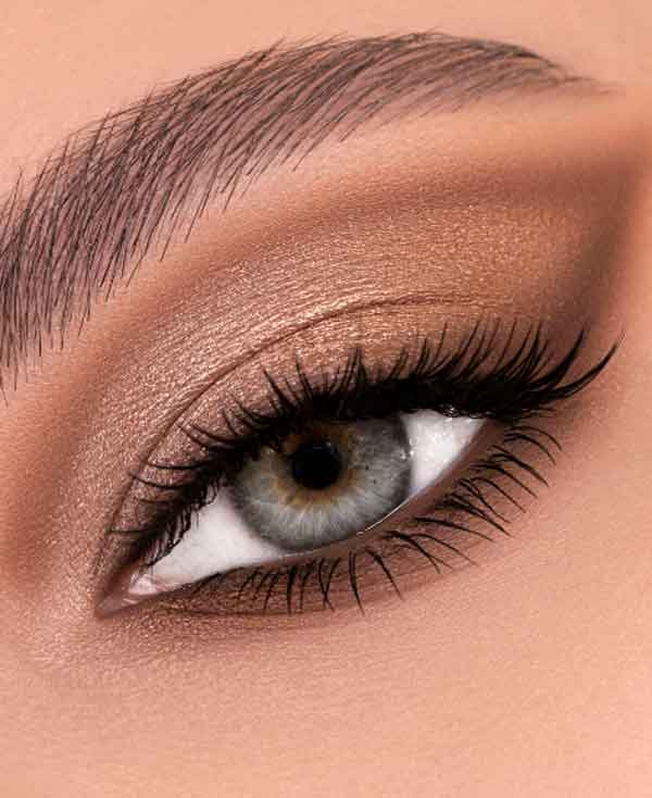 مدل آرایش چشم جدید به همراه ابرو های نچرال (مجلسی)