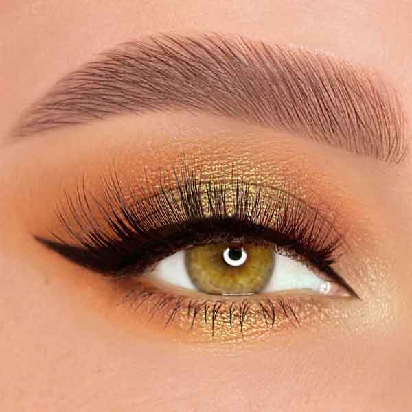مدل آرایش چشم جدید به همراه ابرو های نچرال (مجلسی)