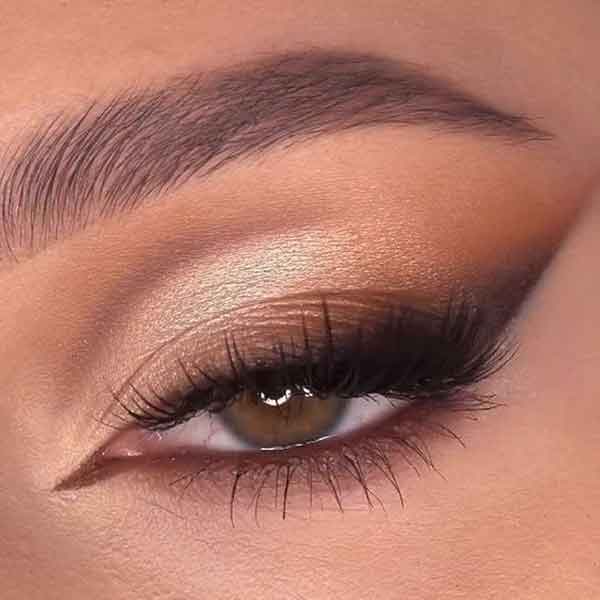 مدل آرایش چشم جدید به همراه ابرو های نچرال (مجلسی)