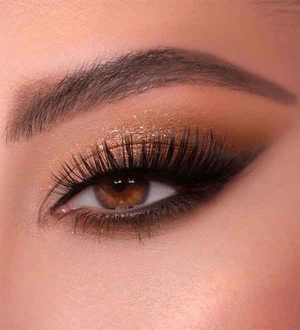 مدل آرایش چشم جدید به همراه ابرو های نچرال (مجلسی)
